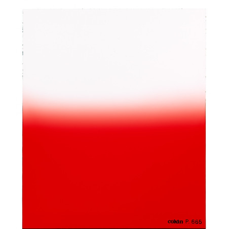 Filtre Dégradé Fluo Rouge 2 - Taille M (série P)