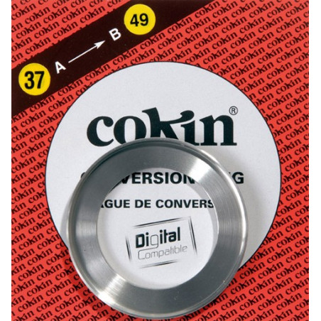 Bague de Conversion allant 37mm au 49mm - Couleur Argent