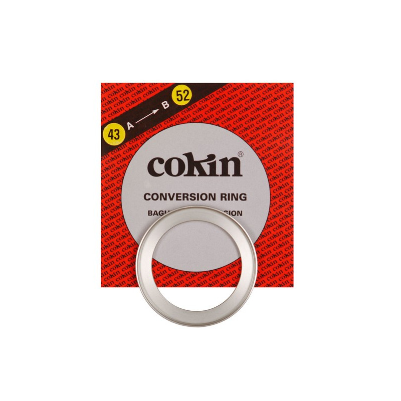 Bague de Conversion allant 43mm au 52mm - Couleur Argent
