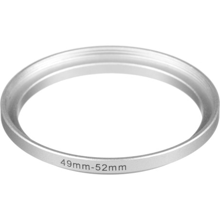 Bague de Conversion allant 49mm au 52mm - Couleur Argent