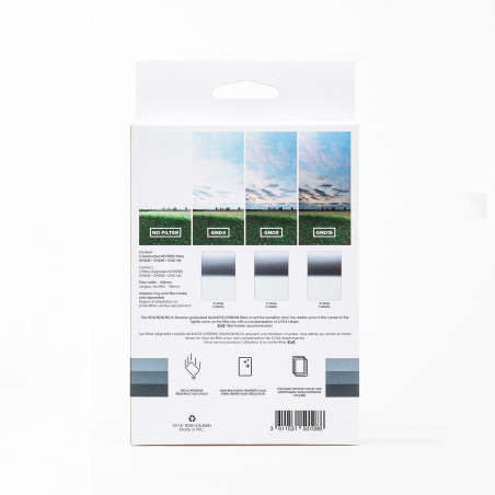 NUANCES Extreme Reverse Graduated GND4SR, GND8R, GND16R Kit - L-size