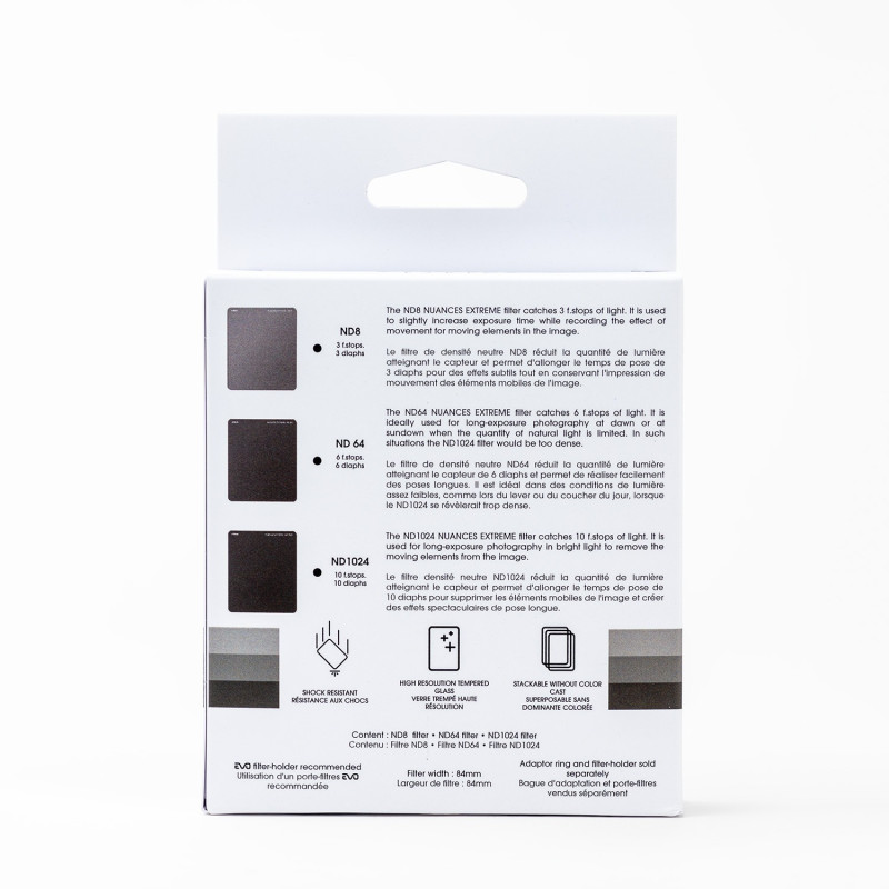 Kit Densité neutres unis Taille M