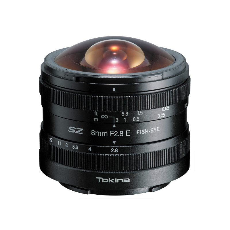 TOKINA SZ 8mm F2.8 Fisheye MF Sony E Mount Lens