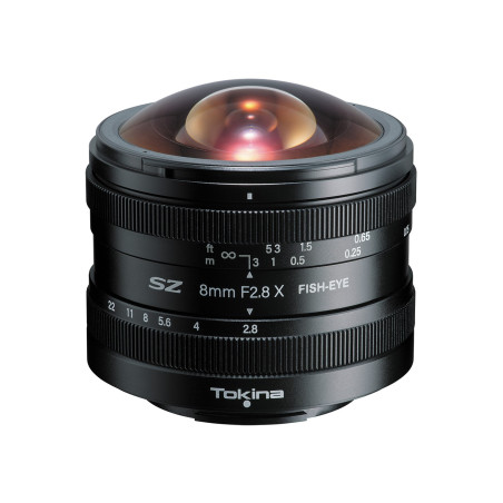 TOKINA SZ 8mm F2.8 Fisheye MF Fujifilm X Mount Lens